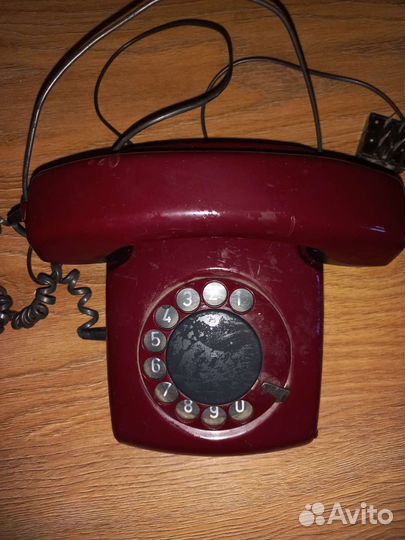 Старый телефон СССР