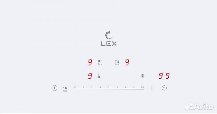 Электрическая варочная панель LEX EVI 631A WH