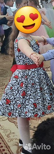 Платье для девочки 134