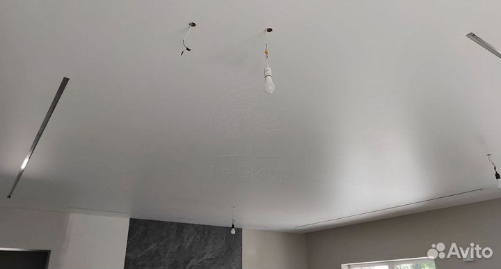 Натяжные потолки. Замер в день обращения