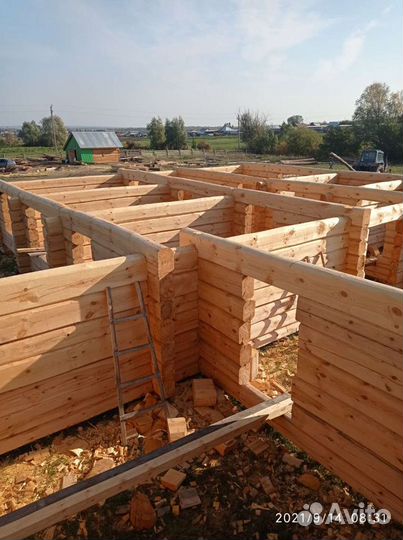 Срубы ручной рубки