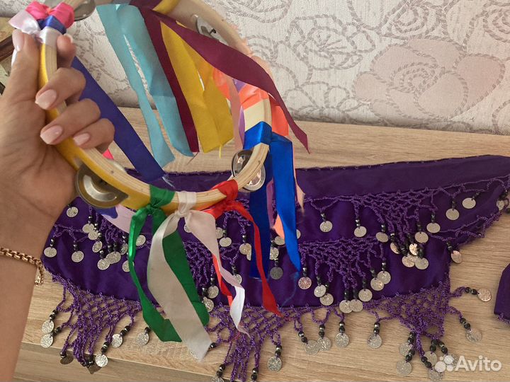 Бубен; пояс для восточных танцев