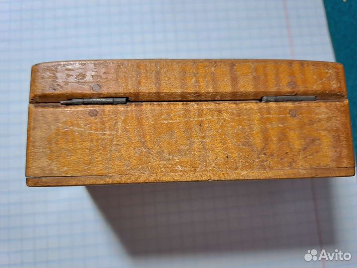 Шкатулка деревянная старинная