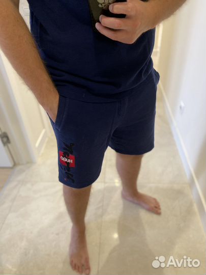 Костюм шорты и футболка Hugo Boss