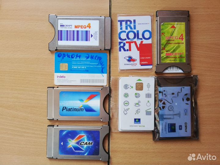 Модуля и карты спутникового телевидения