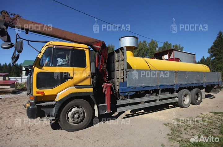 Монтаж газгольдера