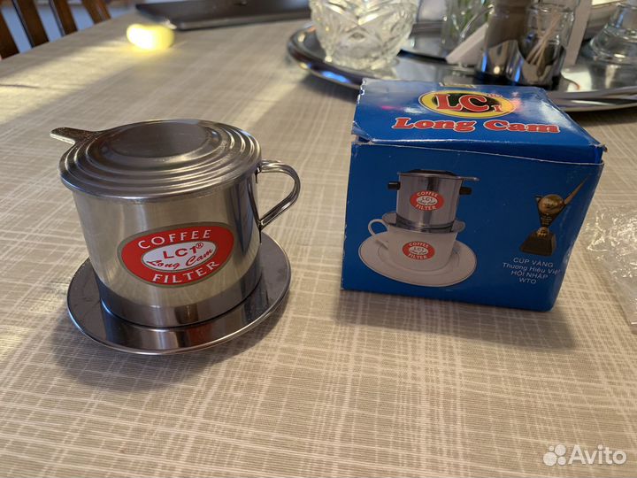 Пресс-фильтр для кофе по-вьетнамски