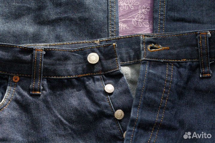 Мужские джинсы levis 501 w36 34