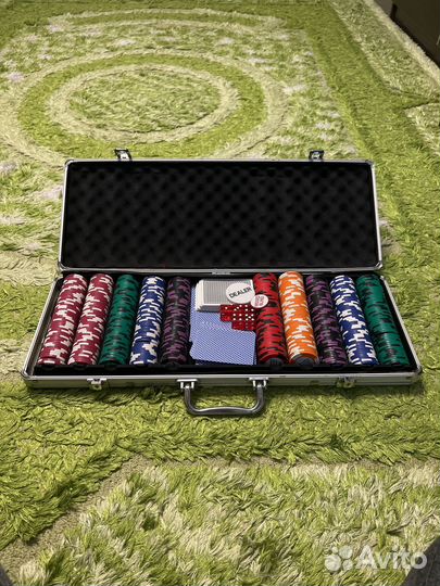 Покерный набор WPT 500 фишек