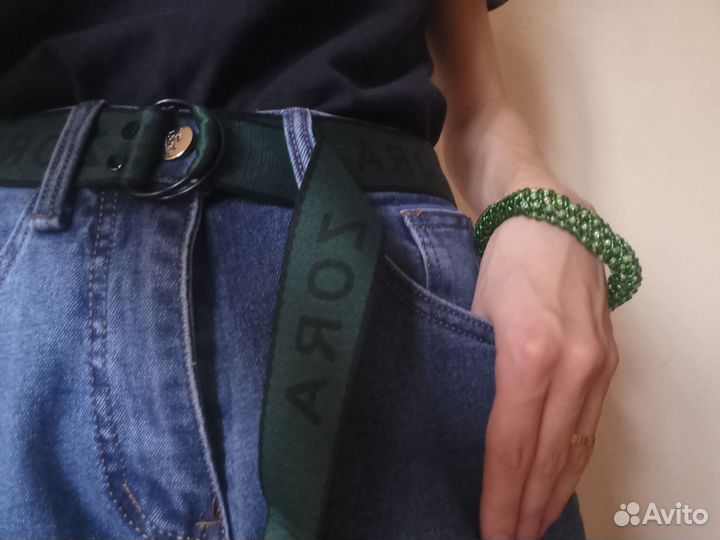 Браслет из бисера жгут