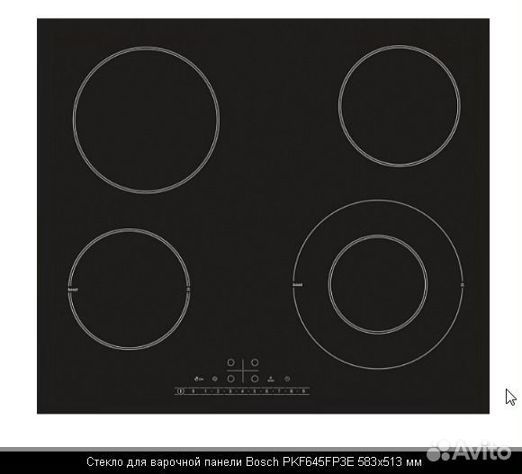 Изготовление и замена стекла для варочных панелей