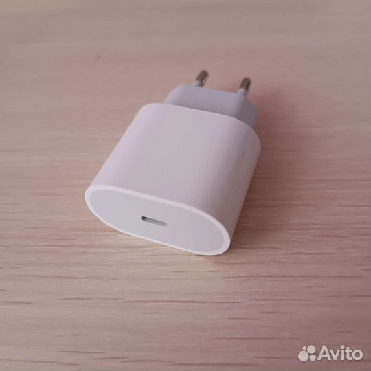 Блок питания для Apple с Type-C с быстрой зарядкой