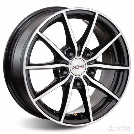 R15 5x112 6,5J ET45 D57,1 X'trike X-111М BK/FP