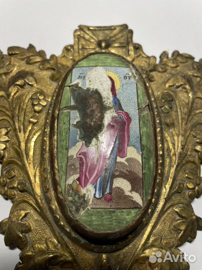 Накладка старинная Церковная религиозная