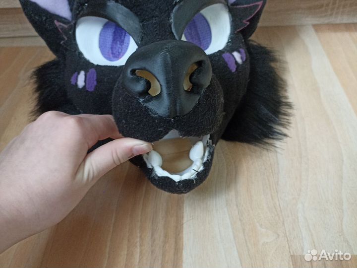 Фурри волк маска