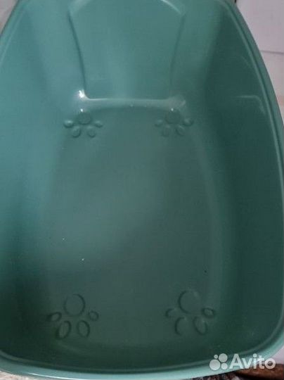 Кошачий туалет закрытый домик