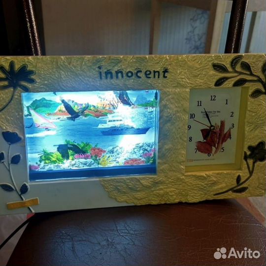 Часы - светильник