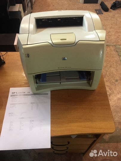 Принтер нр 1200 лазерный черно белый