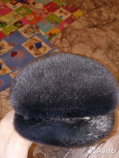 Меховая мужская шапка из натурального меха. Торг