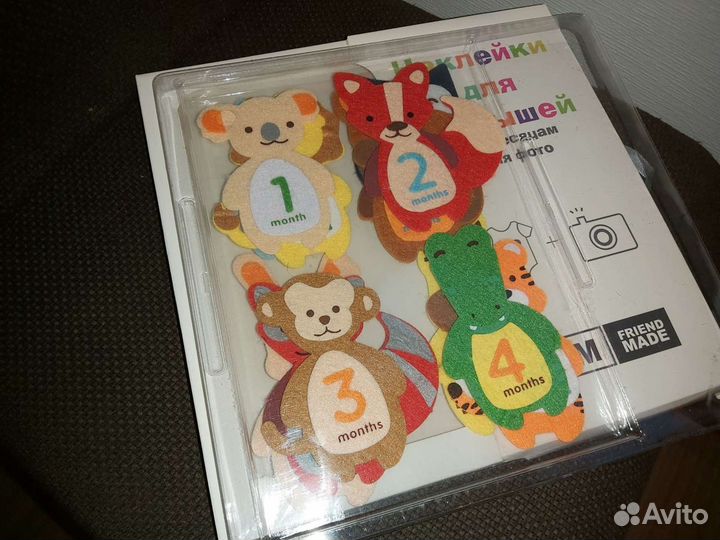 Набор для фотосессии малыша по месяцам