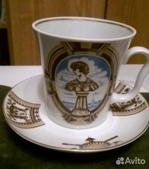 Раритетная чайная пара лфз, прошлый век