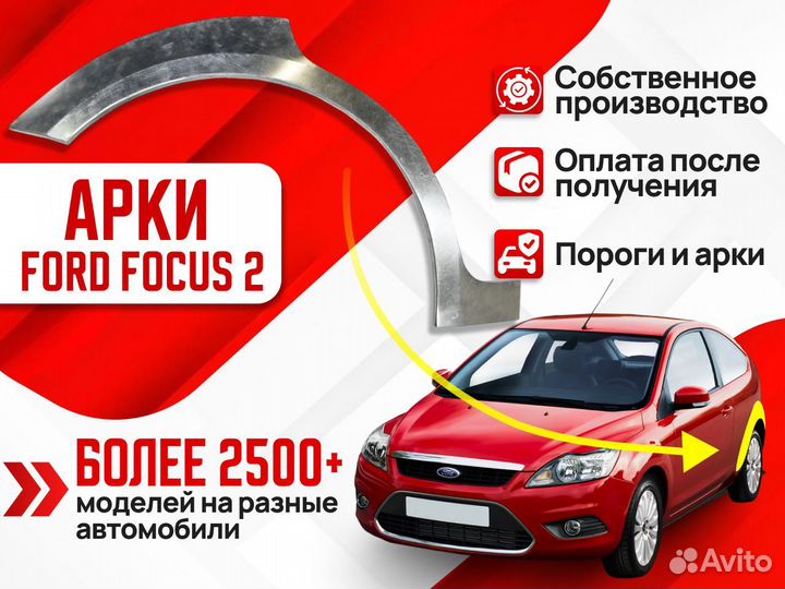 Комплект арок (цинк) Hyundai Santa Fe 2