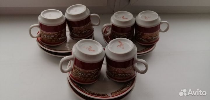 Кофейный сервиз новый