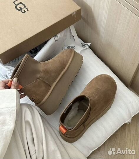 Угги UGG Classic Mini Dipper Chestnut