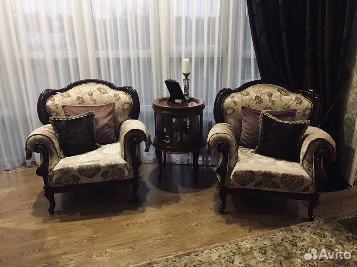 Диван с креслами бу