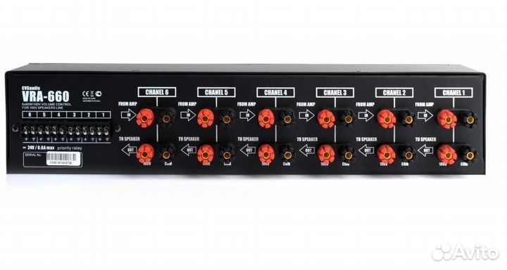 Усилитель громкости cvgaudio VRA-6120/3