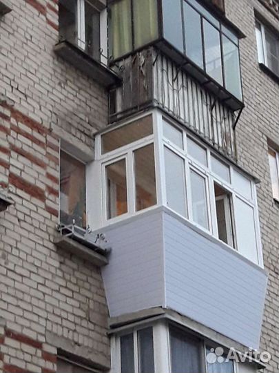 Отделка балконов