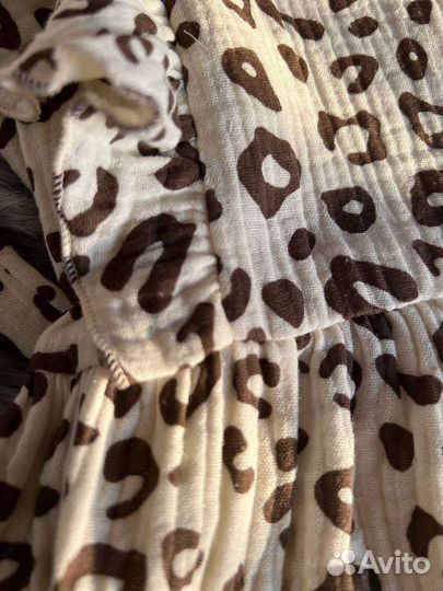 Муслиновое платье для девочки