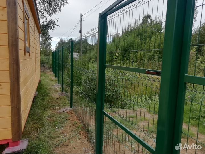 Заборы от производителя: 3D Сетка Евроштакетник