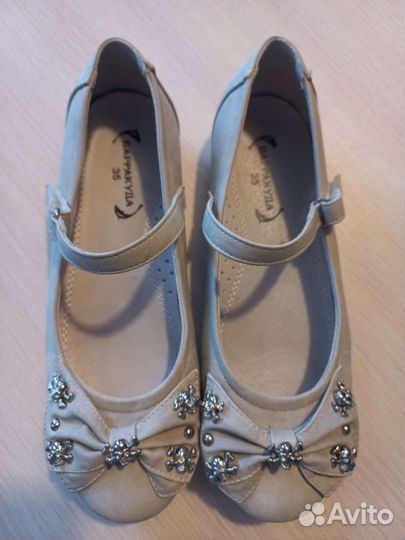 Туфли для девочки 35 размер