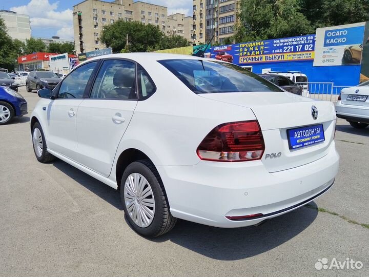 Volkswagen Polo 1.6 AT, 2019, 84 023 км