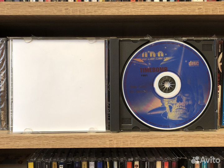 CDr диск самопал U.D.O. – Timebomb
