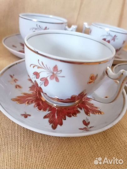 Чайные пары Вербилки 50-60 годов