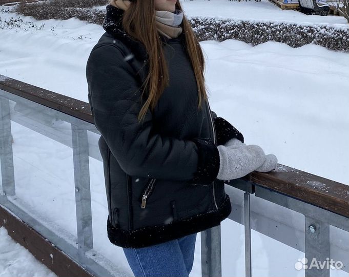 Дубленка авиатор