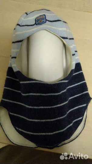 Шапка - шлем шерстяная