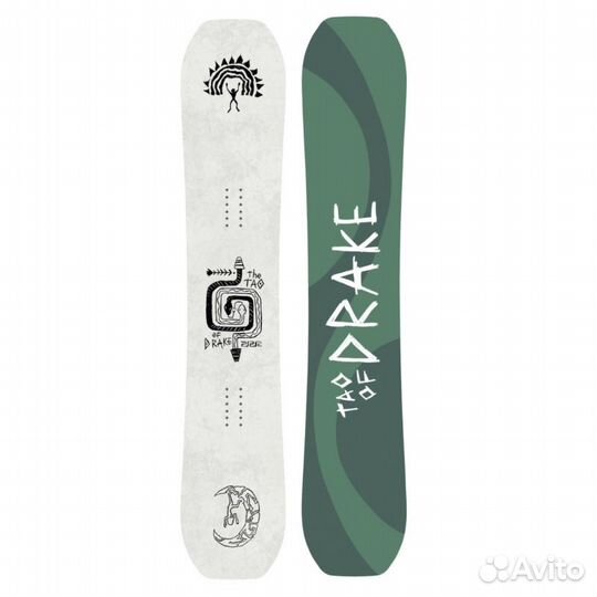 Новый сноуборд с креплениями drake TAO OF drake