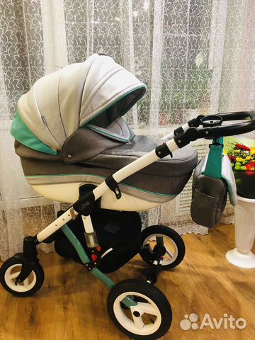 Коляска 2 в 1 adamex gloria