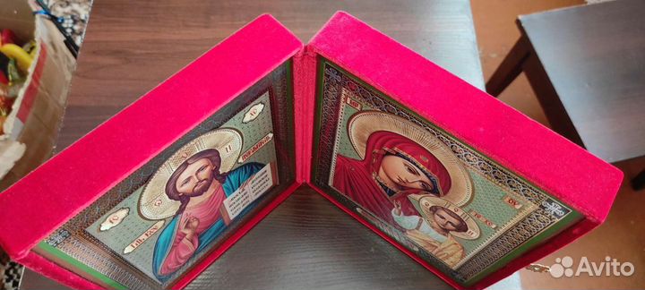 Иконы складные в чехле