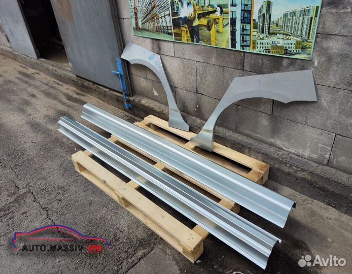 Пороги ремонтные Lexus RX 2 и др