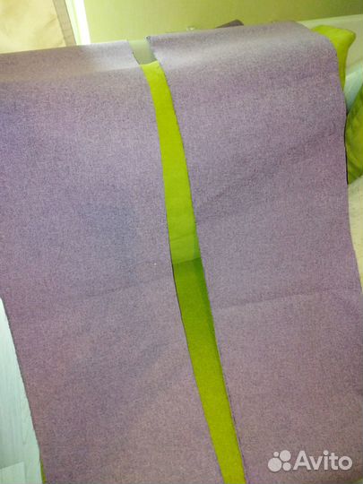 Кусочки ткани-блэкаут-лаванда