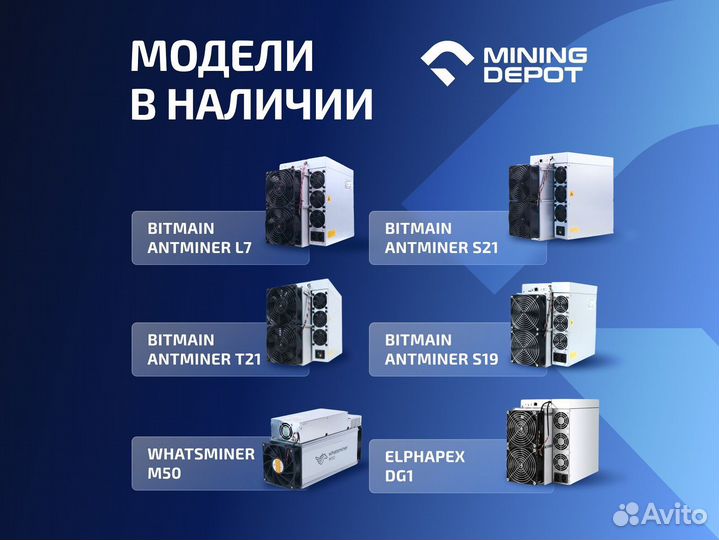 Whatsminer M63s 360 th Майнинг