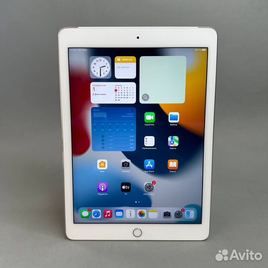 Apple iPad Air 2 RU, 2/16 гб Wi-Fi + Cellular gold