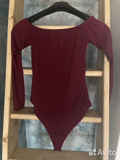 Боди Missi London бордовое