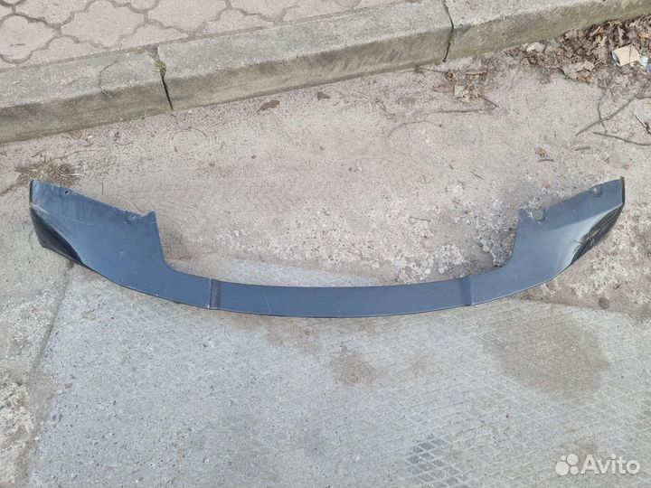 Накладка переднего бампера карбон bmw x6 f16