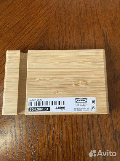 Подставка для смартфона IKEA бергенес бамбук