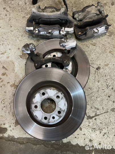 Суппорта Audi диск 345 мм